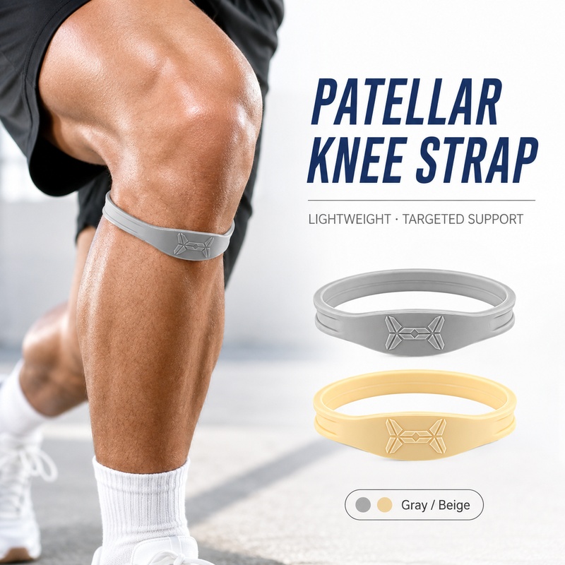 Knee Brace Badminton - Наколенник с давящей подушечкой, эластичный спортивный