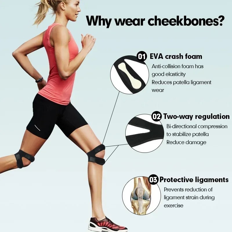 1 шт. Эластичный компрессионны – обзор и цена Knee Brace Badminton