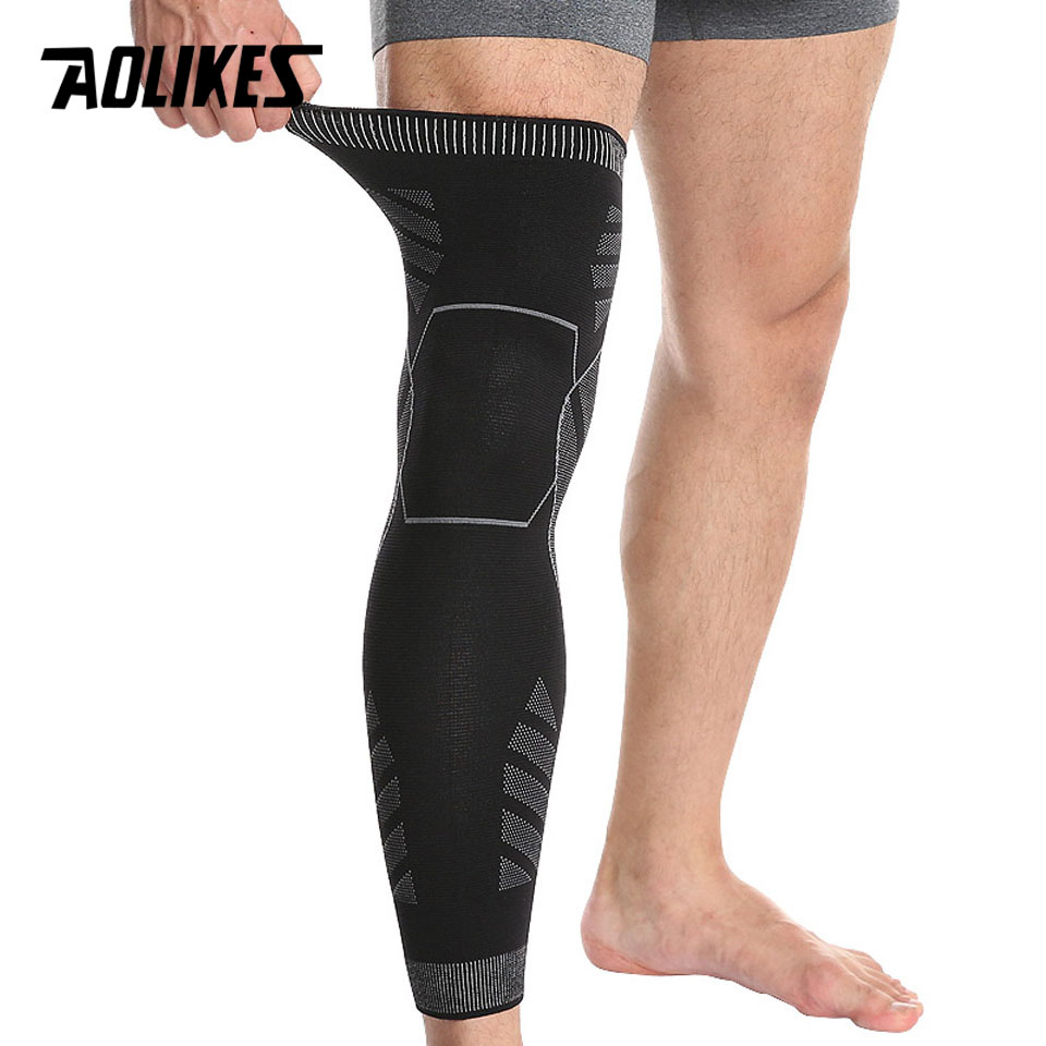AOLIKES 1 шт. наколенник, элас – обзор и цена Knee Brace Badminton