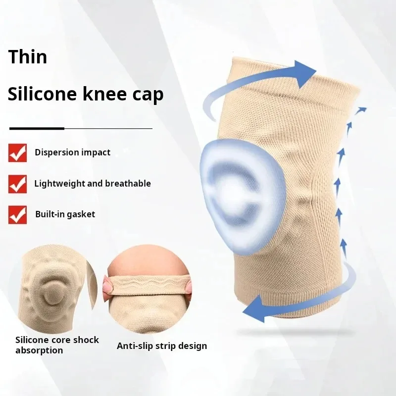 1 шт. силиконовые тонкие накол – обзор и цена Knee Brace Badminton