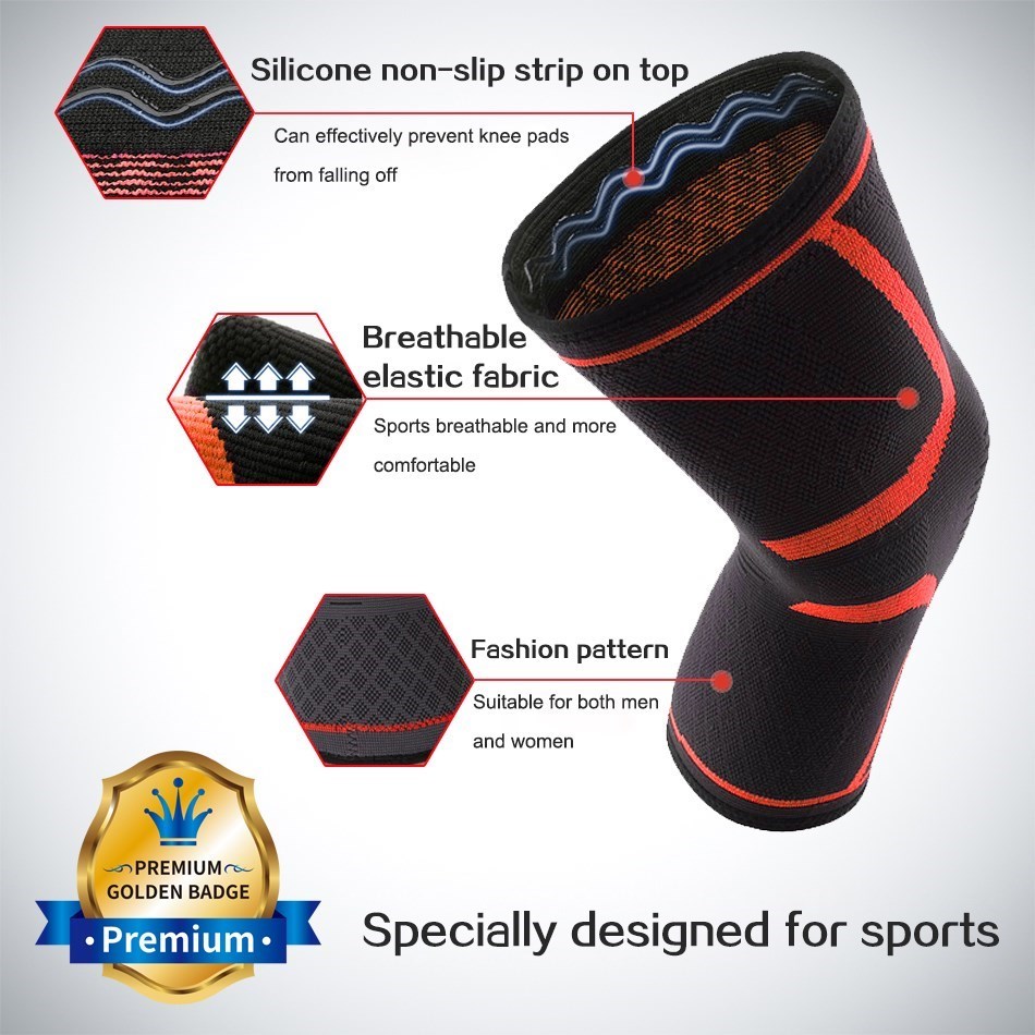 WOSWEIR 1 шт. эластичные накол – обзор и цена Knee Brace Badminton